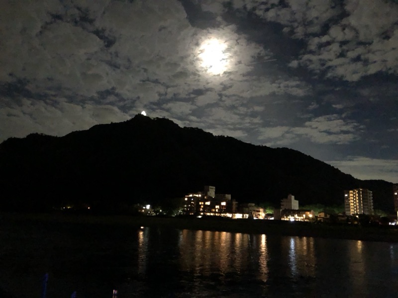 金華山からの夜景